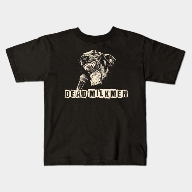 dead milkmen ll darkness Kids T-Shirt by angga108